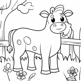 Funny Click Clack Moo Farm Animals Coloring Page 48743-39055