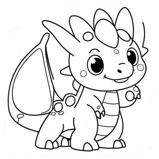 Dragon Pokemon Coloring Page 48752-39060