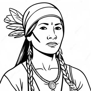 Sacagawea Coloring Page 48762-39068