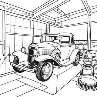 Mechanic Coloring Pages