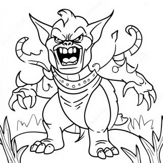 Evil For Adults Coloring Pages