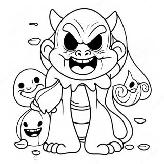 Evil Creatures Coloring Page 48802-39104