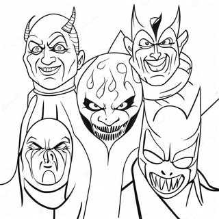 Evil For Adults Coloring Pages