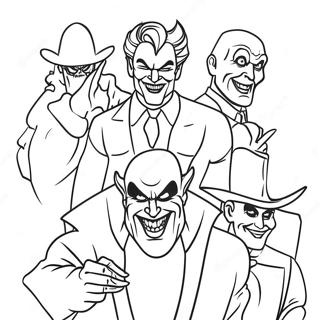 Sinister Villains Coloring Page 48803-39098