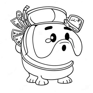 Savings Tracker Coloring Page 4881-4071