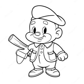 Elmer Fudd Coloring Page 48892-39167