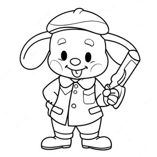 Elmer Fudd Coloring Page 48892-39168