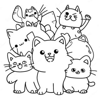 Battle Cats Coloring Pages