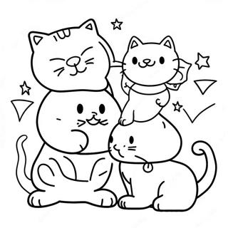 Battle Cats Coloring Page 48912-39183