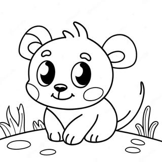 Easy Simple Coloring Pages