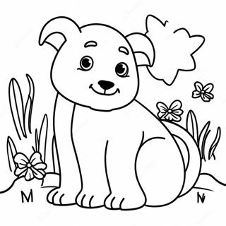 Easy Simple Animal Coloring Page 4891-4078