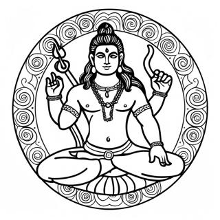 Shiva Coloring Pages