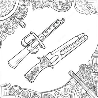 Weapon Coloring Page 48982-39239