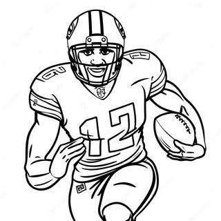 Davante Adams Coloring Pages