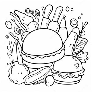 Food Safety Coloring Pages