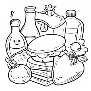 Food Safety Coloring Page 49002-39258