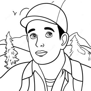 Adventurous Jacob Coloring Page 49013-39262