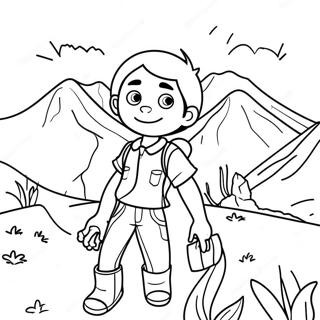 Adventurous Jacob Coloring Page 49013-39263