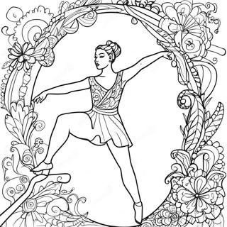 Dancer Coloring Page 49082-39320