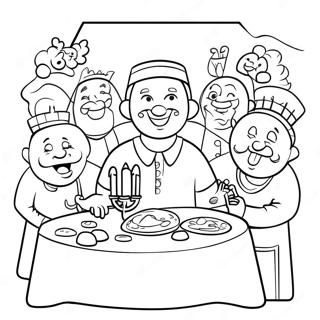 First Passover Coloring Pages