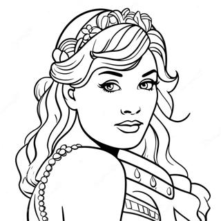 Tiffany Coloring Pages