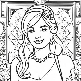 Tiffany Coloring Page 49132-39360