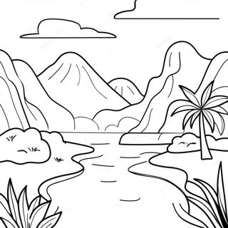 Haiti Coloring Pages