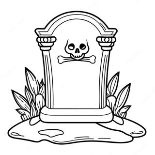 Tombstone Coloring Page 49172-39390