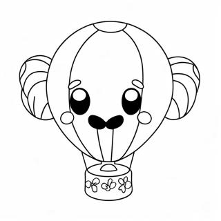 Balloon Coloring Pages