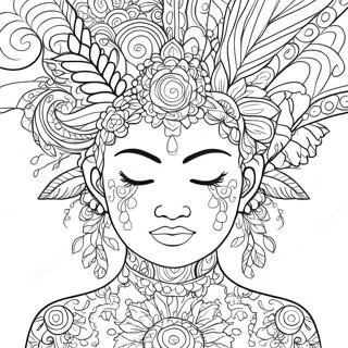 Calm Breathing Techniques Coloring Page 49203-39415