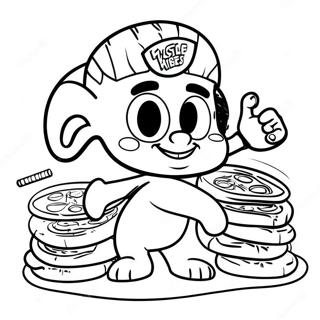 Little Caesars Logo Coloring Page 49212-39424