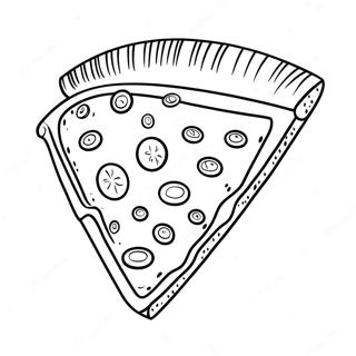 Little Caesars Pizza Slice Coloring Page 49213-39418