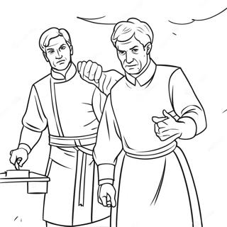 Unforgiving Servant Coloring Page 49222-39428