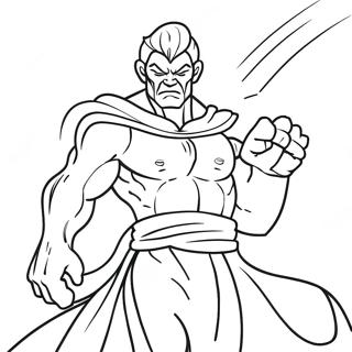 Angry Unforgiving Servant Coloring Page 49223-39429