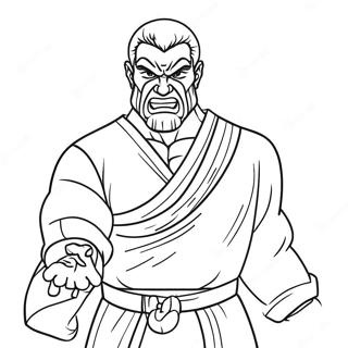 Angry Unforgiving Servant Coloring Page 49223-39430