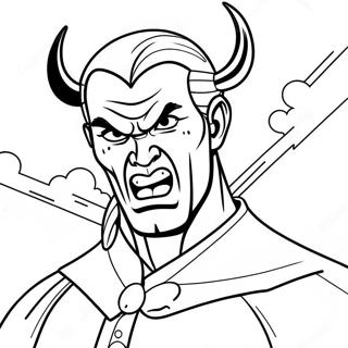 Angry Unforgiving Servant Coloring Page 49223-39432