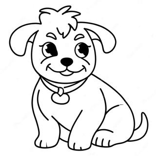 Maltese Dog Coloring Page 49232-39439