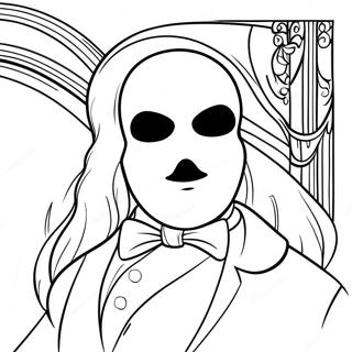 Phantom Of The Opera Coloring Pages