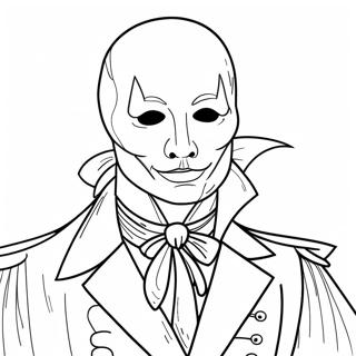 Phantom Of The Opera Coloring Page 49272-39466