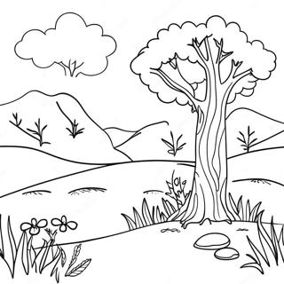 Ecclesiastes Nature Scene Coloring Page 49283-39473