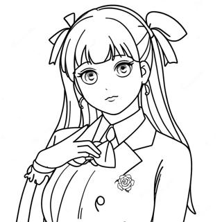 Kakegurui Coloring Pages