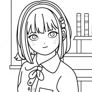 Kakegurui Coloring Page 49322-39503