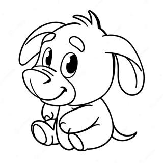 Baby Eeyore Coloring Page 49332-39516