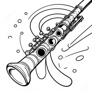 Flute Coloring Page 49352-39531