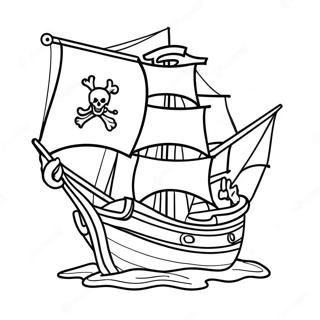 Pirate Flags Coloring Page 49412-39575