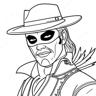 Zorro Coloring Pages