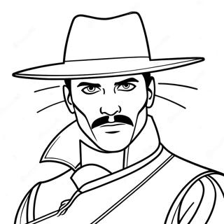 Zorro Coloring Page 49422-39582