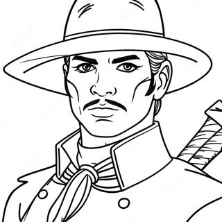 Zorro Coloring Page 49422-39583