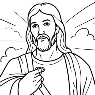 Follow Jesus Coloring Pages