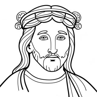 Follow Jesus Coloring Page 49432-39590